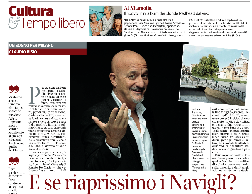 Un sogno per Milano - Corriere della Sera